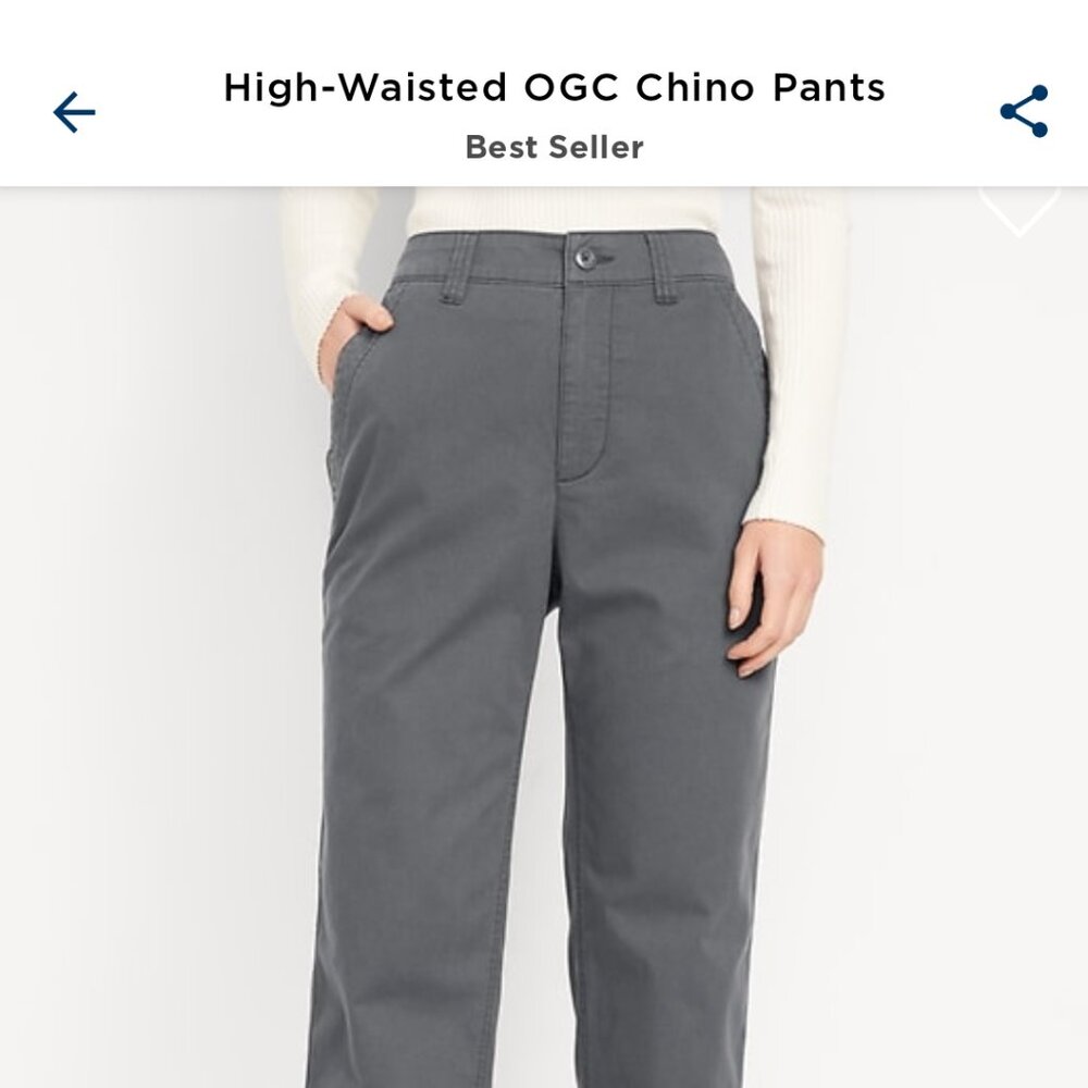 Old navy women's chino pants